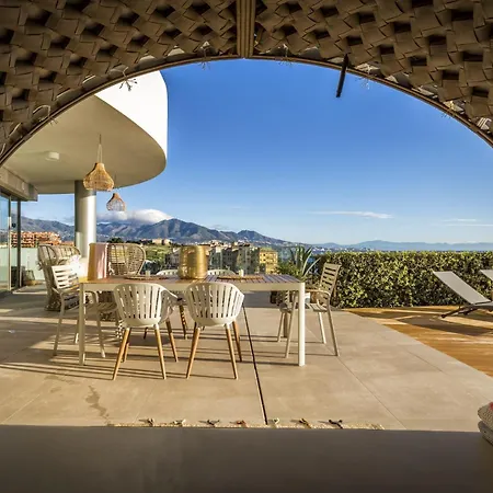 Vivi Homes - Buena Vista Pool, Sauna, Terrace, Gym & Sea View Apartment Fuengirola